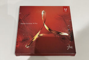 Adobe Acrobat Professional XI - Full Retail Windows - DVD & Serial Number