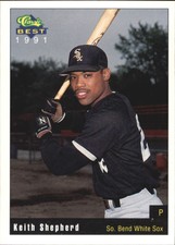 1991 South Bend White Sox Classic/Best #20 Keith Shepherd