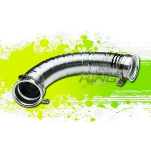 Tubo de inducción de admisión de aire frío ajustable flexible plateado de 3 - Imagen 1 de 1