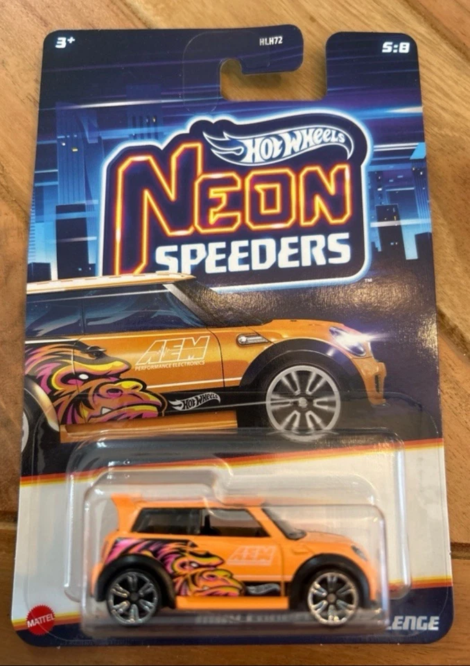 Hot Wheels - Mini Cooper S Challenge - Hot Wheels Neon Speeders 2025 - JBY96 - Bild 1 von 1