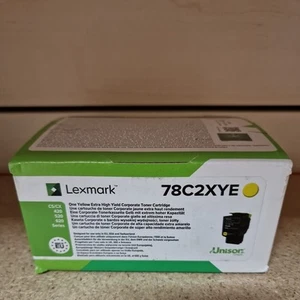 Lexmark 78C2XYE Toner Cartridge Yellow - Afbeelding 1 van 3