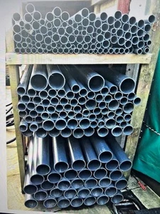 PVC Imperial Pressure Pipe 1 Metre Lengths 3/4" To 4 inch Solvent Weld - Picture 1 of 2