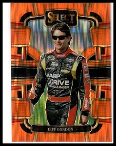 2024 Panini Select #60 Jeff Gordon Orange Flash Prizms - Picture 1 of 2