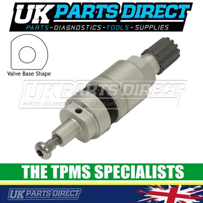 Vástago de reparación de válvulas de neumáticos para Smart ForFour (14-23) - Schrader High Speed Snap-In Foto 1 de 2