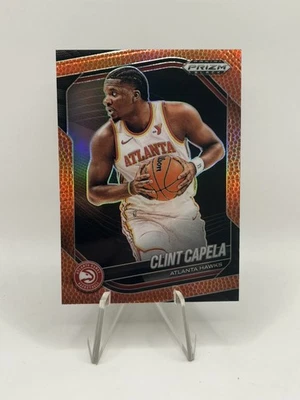 2024-25 Prizm Black Clint Capela Basketball Prizms /225 Hawks - Image 1 of 2