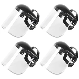4 Pack Safety Face Shield for Grinding and Cutting High Temperature Resistanc... - Picture 1 of 7