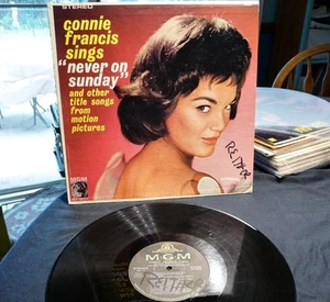 CONNIE FRANCIS RECORD CLUB PRESS ST-90592 MGM true STEREO original press VG - Imagen 1 de 6