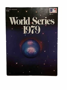 VINTAGE 1979 WORLD SERIES Official Program MLB Orioles vs Pirates ⚾️🧢 - Picture 1 of 6