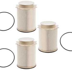 3PCS 2010-22 DODGE RAM 6.7L CUMMINS DIESEL FUEL FILTER Replaces: 68157291AA - Picture 1 of 12