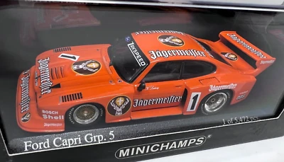 1/43 Minichamps 福特 Capri Grp。 5 #1 Zakspeed Eifelrennen DRM 1982 路德维希 (z07) — 第 1/4 张图片