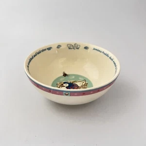 Wedgwood Jemima Puddle Duck Childs Kid Soup Cereal Bowl Porcelain 5 5/8 - Picture 1 of 8