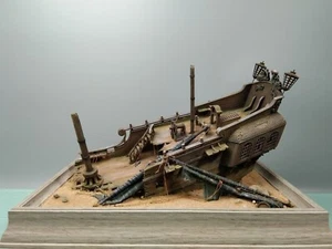 The black pearl a sunk model ，matching with fish tank scenario，ship model kits - Picture 1 of 7