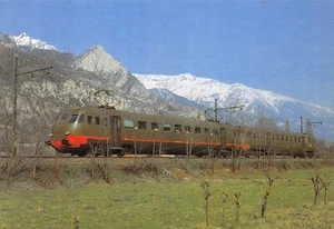 T21S) FERROVIE DELLO STATO BUSSOLENO SUSA ELETTROMOTRICE ALE 540 TORINO - Imagen 1 de 2
