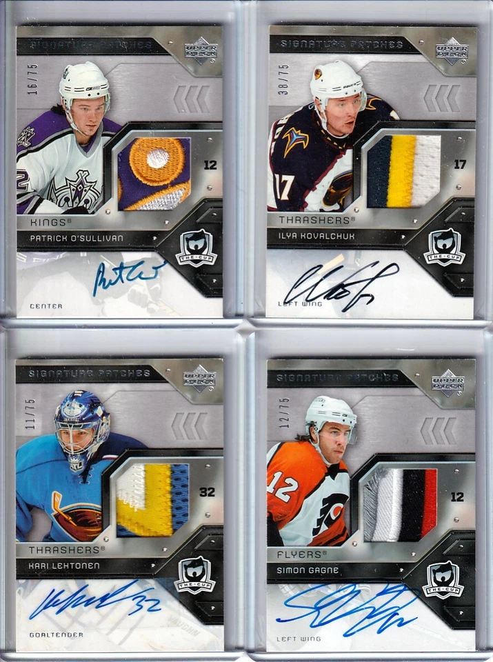 2006-07 The Cup Signature Patches Patrick O'Sullivan RC PATCH AUTO 16/75 - KINGS - Image 1 of 1