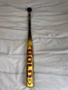 Bate de softbol dorado Louisville Slugger TPS 34 pulgadas 26 oz modelo SB704 CU31 aluminio - Imagen 1 de 18