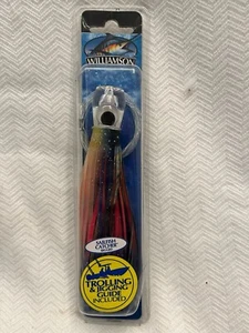 Williamson Kunstköder weicher Segelfischfänger manipuliert ~ Halloween 5,5" SCR5HW - Bild 1 von 4