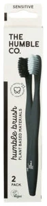 The Humble Sensitive Toothbrush White And Black 2 Ct - Picture 1 of 1