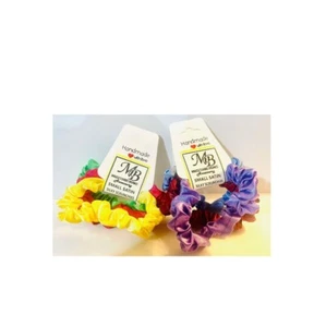 MB* Miracle's Babies Hair Accessory - Small Satin Silky Scrunchies (3pc-2PK) - Picture 1 of 4