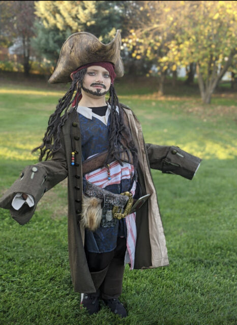 Fantasia pirata jack sparrow