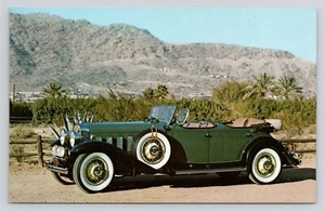 Cadillac V-16 1931 modelo 452A Sport Phaeton con doble parabrisas postal - Imagen 1 de 2