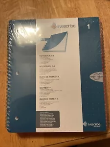 Livescribe Notebooks 1-4 8" x 11" 100 Sheets Each Total 400 Sheets Sealed New - Picture 1 of 4