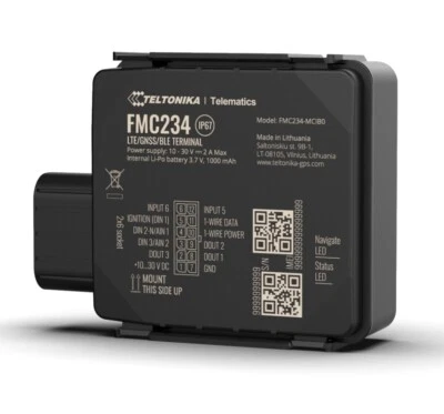 Teltonika 4G LTE Cat 1 wasserdichter Tracker mit Akku (FMC234) - Bild 1 von 2