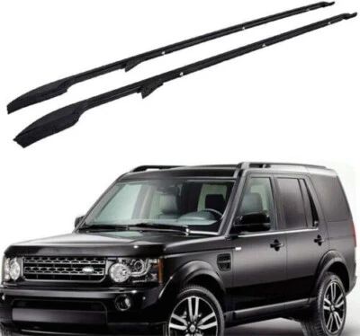 Barra de riel lateral para techo Land Rover Discovery LR3 2004-2009 2 piezas apta para Land Rover Discovery LR3 2004-2009 Foto 1 de 4
