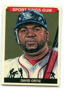 2013 ITG Sport Kings Gum Series F David Ortiz PREMIUM BACK #288 BOSTON RED SOX - Picture 1 of 2