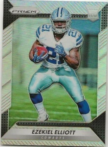 Panini Prizm Silver #238 Ezekiel Elliott 2016 (casi nuevo-como nuevo) ver descripción - Imagen 1 de 3