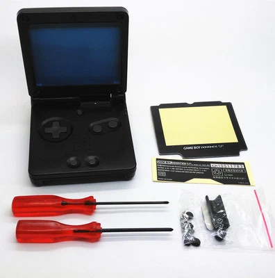 New Black Shell Housing For Nintendo Gameboy Advance SP GBA SP Console