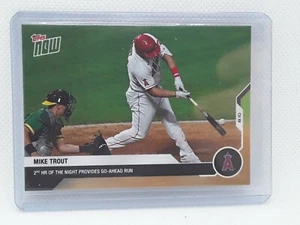 Mike Trout 2020 Topps Now Baseball #84 (10. August 2020) Los Angeles Angels - Bild 1 von 2