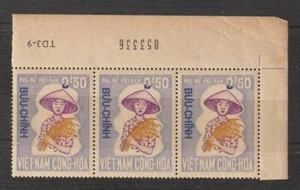 1969 South Vietnam Stamps Trip 3 Farm Woman Scott # 343 MNH - Picture 1 of 2