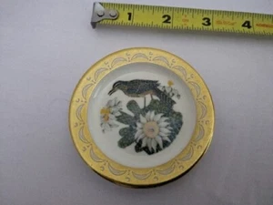 VTG Mini Franklin Porcelain Plate Collection State Birds & Flowers Arizona - Picture 1 of 3
