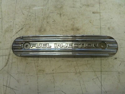 Triumph Rocket 3 2004-2007 lado izquierdo cromo inyección de combustible logotipo moldura Foto 1 de 4