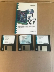 Adaptec User guide and (3) 3.5" floppy disks - Picture 1 of 5