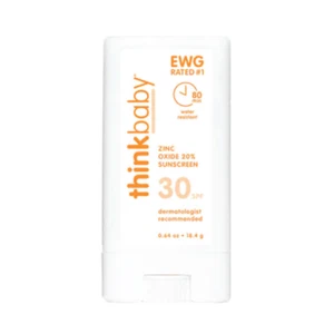 thinkbaby Mineral Sunscreen Stick SPF 30 0.64 oz - Picture 1 of 2