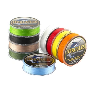 HERCULES Colorfast 20 Pounds Test PE Braided Fishing Line Fade Free 4 8 Strands - Picture 1 of 21