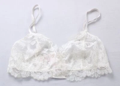 Victoria's Secret Women's Dream Angels Lace Bralette DM3 White Medium NWT - Image 1 of 4