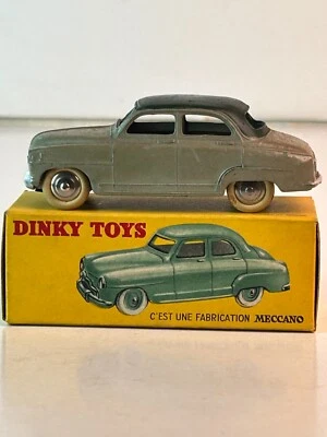 Dinky No. 24U, Simca 9 Aronde Sedan with Original Box - Image 1 of 4