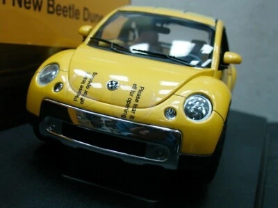 WOW EXTREMADAMENTE RARO Volkswagen Nuevo Escarabajo VR5 Dune 2001 Amarillo 1:18 Auto Art-VR6 Foto 1 de 4