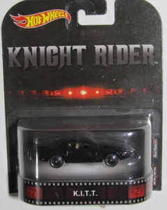 HOT WHEELS 2016 RETRO ENTERTAINMENT KNIGHT RIDER K.I.T.T. FIREBIRD TRANS AM - Picture 1 of 3
