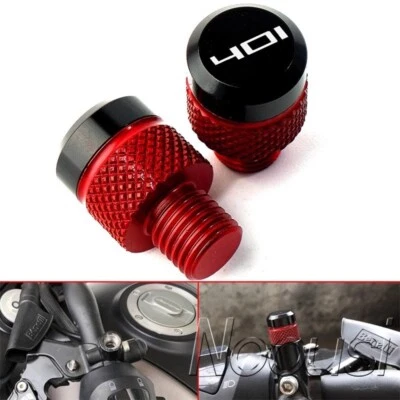 For Husqvarna Svartpilen 401 2018-2022 2023 Mirror Hole Plug Screw Bolts Cover - Image 1 of 4