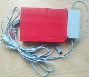 Nintendo Wii Red Console RVL-001 (USA) Console W/ Power Adapter & AV Cable, READ - Picture 1 of 15