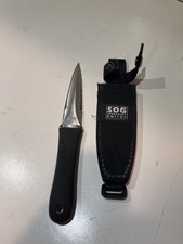 Vintage SOG S14 Pentagon Double Edged knife dagger Seki JAPAN