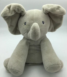 GUND Baby Flappy The Elephant Soft 12"Plush Toy Sings & Plays Peek-A-Boo Works - Picture 1 of 3