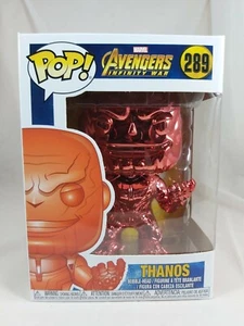 Marvel Funko Pop - Thanos (Red Chrome) - Avengers Infinity War - No. 289 - Picture 1 of 8