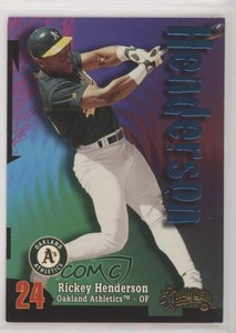 1998 Skybox Circa Thunder Rickey Henderson #87 HOF