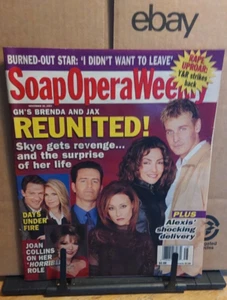 Soap Opera Weekly Magazine November 2002 General Hospital Days of our Lives - Picture 1 of 5