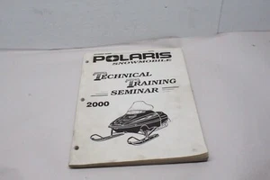 2000 Polaris Snowmobile Dealer Tech Training Seminar Book Manual OEM - Picture 1 of 4