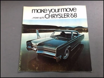1968 Chrysler New Yorker Newport and 300 20-page Canada Car Brochure Catalog Foto 1 de 4
